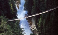 Capilano Suspension Bridge on the North Shore