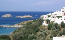 Rhodos s kouskem města