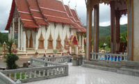 Chrám na ostrově Phuket