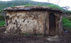 Dům v masajské vesnici