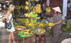 Trh v Hoi An - Je libo banány?