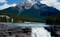 Athabasca Falls Jasper National Park Alberta