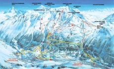 Val Cenis mapka