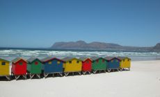 Kapské město - domky u vody