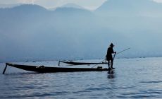 Rybář v Barmě