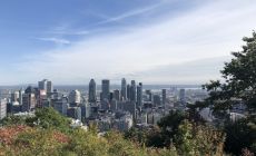 Montreal - pohled z parku Mount Royal