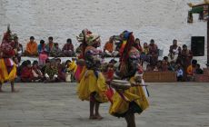 Bhútán - festival