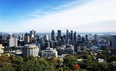Montreal - pohled z parku Mount Royal