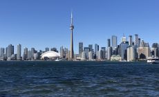 Toronto - panorama města z Toronto Islands 